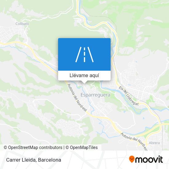 Mapa Carrer Lleida