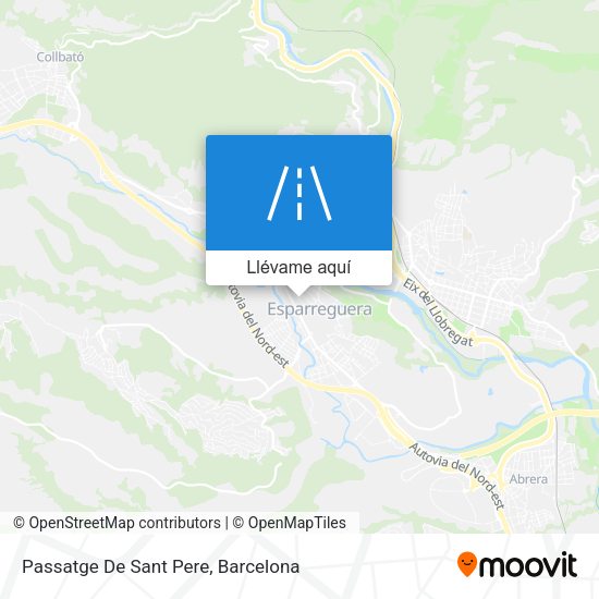 Mapa Passatge De Sant Pere