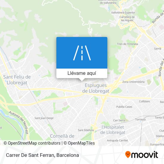 Mapa Carrer De Sant Ferran
