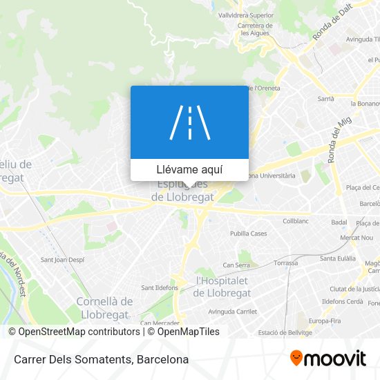 Mapa Carrer Dels Somatents