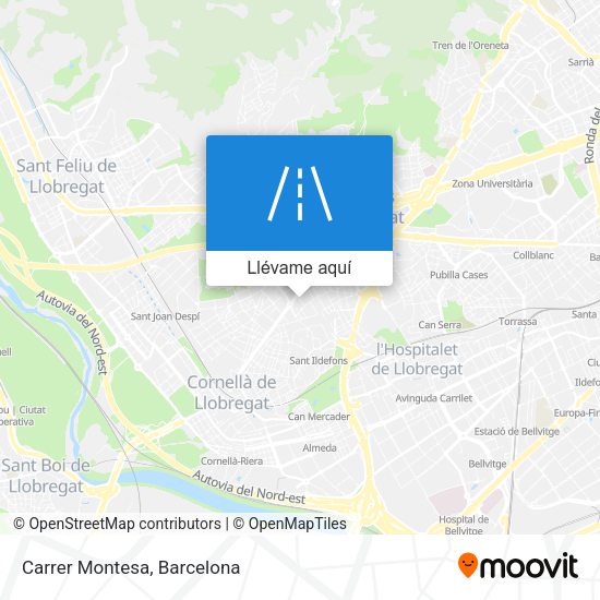 Mapa Carrer Montesa