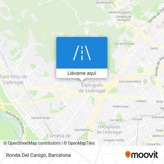 Mapa Ronda Del Canigó