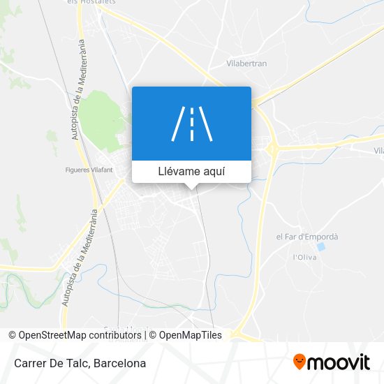 Mapa Carrer De Talc