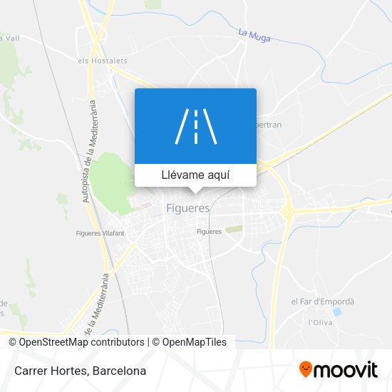 Mapa Carrer Hortes