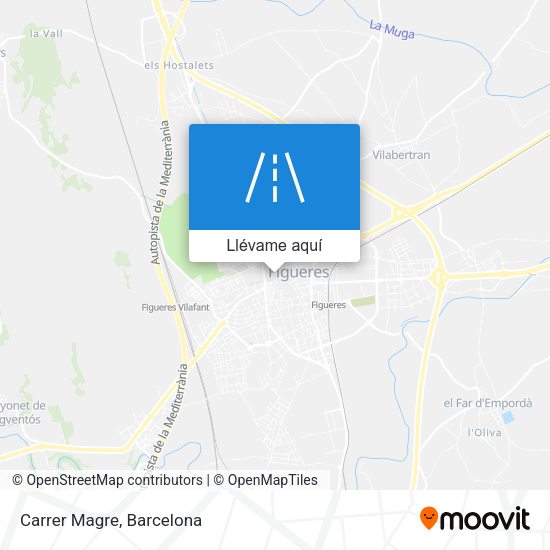 Mapa Carrer Magre
