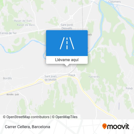 Mapa Carrer Cellera