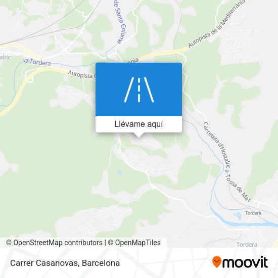 Mapa Carrer Casanovas