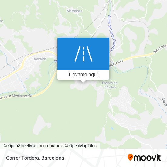 Mapa Carrer Tordera