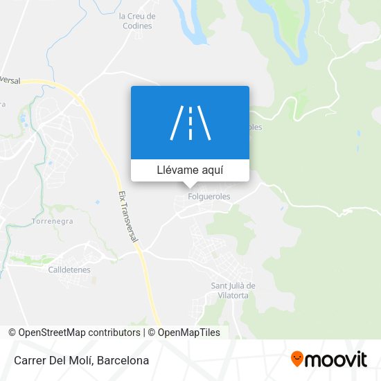 Mapa Carrer Del Molí