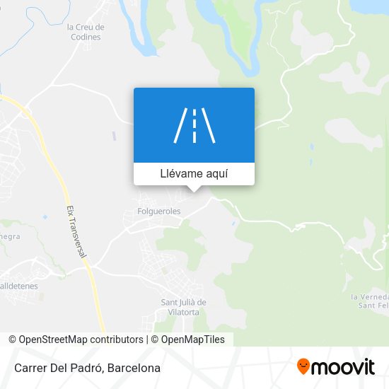 Mapa Carrer Del Padró