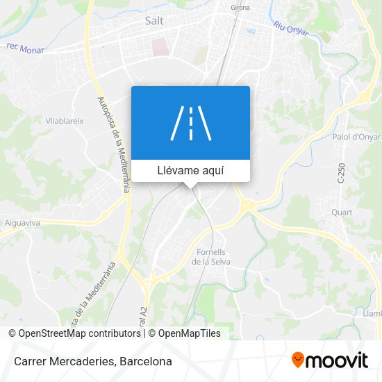 Mapa Carrer Mercaderies