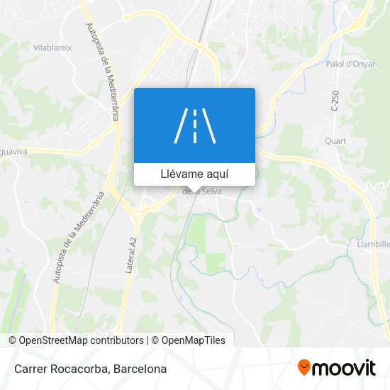 Mapa Carrer Rocacorba