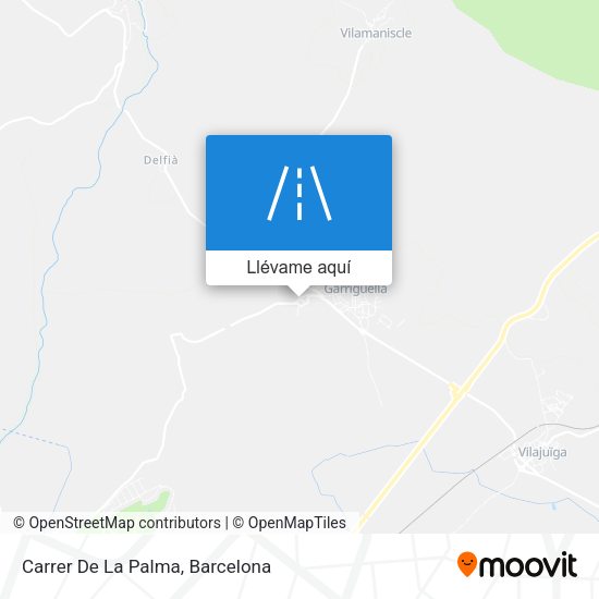 Mapa Carrer De La Palma