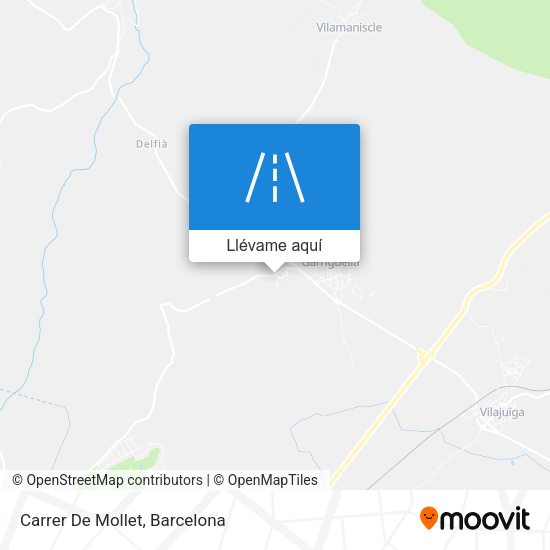 Mapa Carrer De Mollet