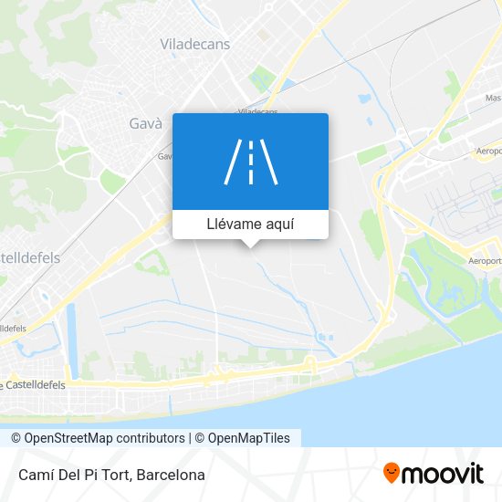 Mapa Camí Del Pi Tort