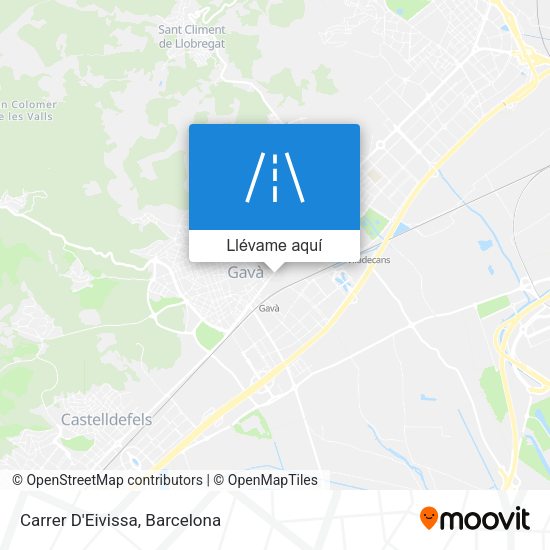 Mapa Carrer D'Eivissa