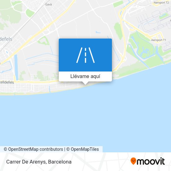 Mapa Carrer De Arenys