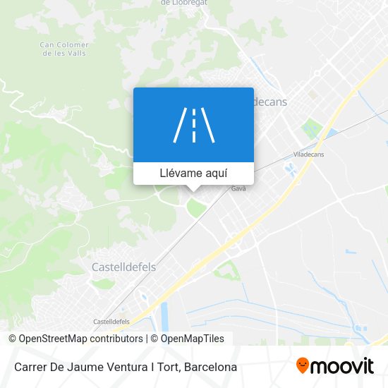 Mapa Carrer De Jaume Ventura I Tort