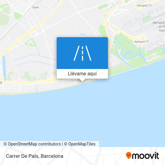 Mapa Carrer De Pals