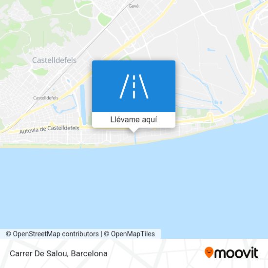 Mapa Carrer De Salou