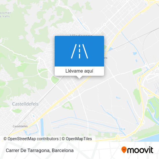 Mapa Carrer De Tarragona