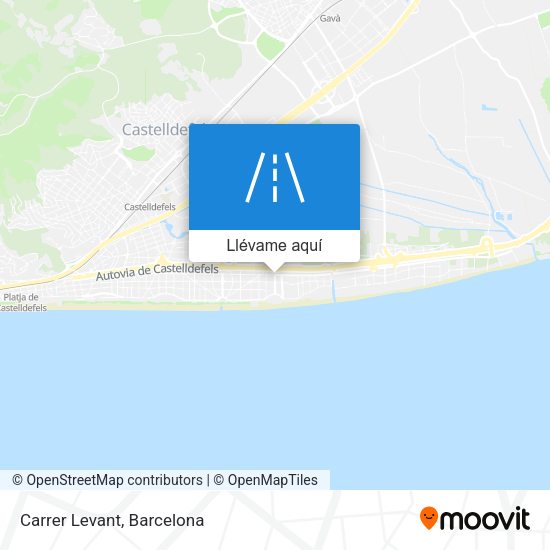 Mapa Carrer Levant