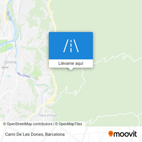 Mapa Camí De Les Dones