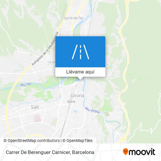 Mapa Carrer De Berenguer Carnicer