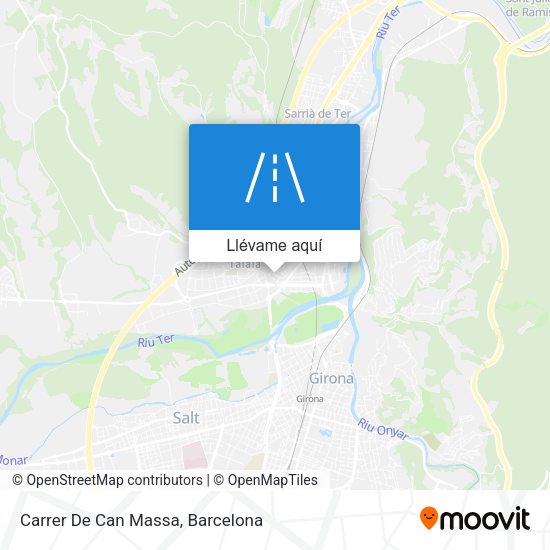 Mapa Carrer De Can Massa