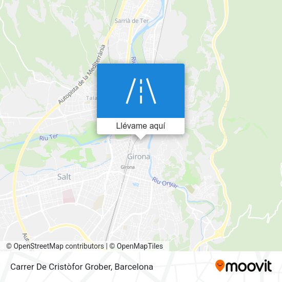 Mapa Carrer De Cristòfor Grober
