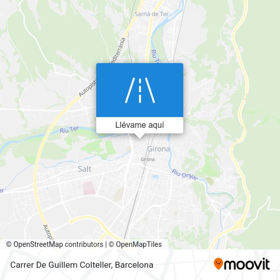 Mapa Carrer De Guillem Colteller