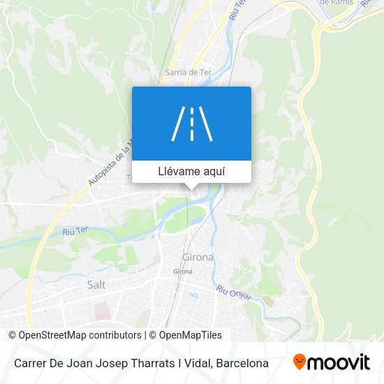 Mapa Carrer De Joan Josep Tharrats I Vidal