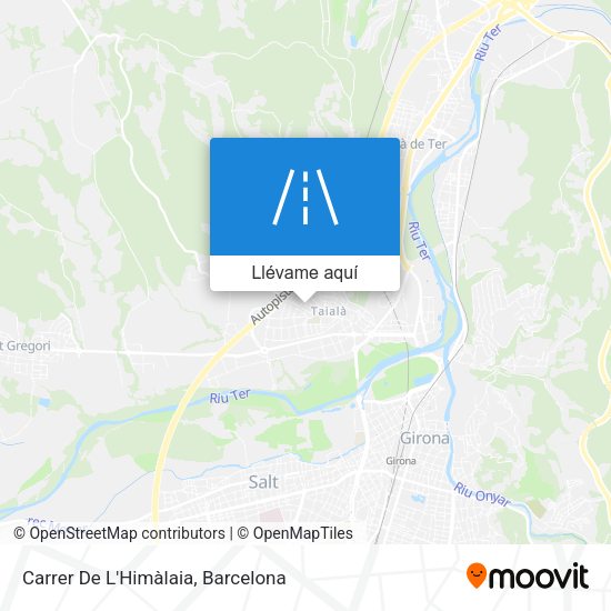 Mapa Carrer De L'Himàlaia