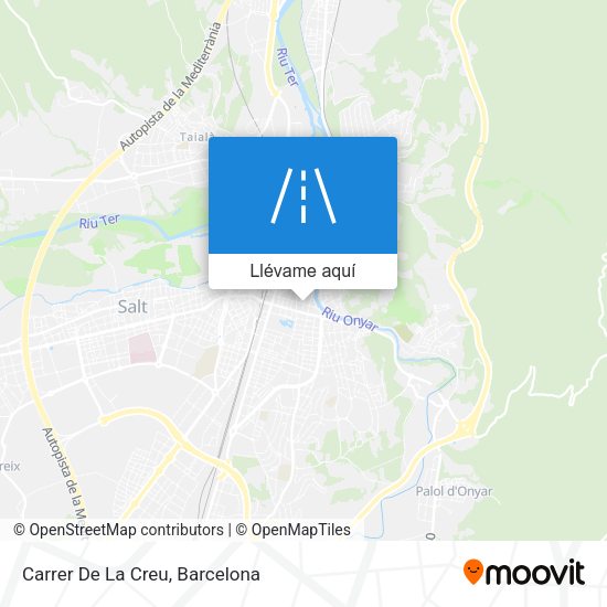 Mapa Carrer De La Creu