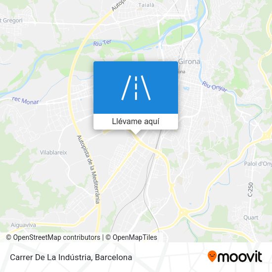 Mapa Carrer De La Indústria