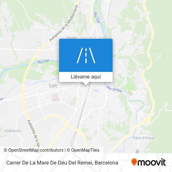 Mapa Carrer De La Mare De Déu Del Remei