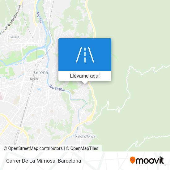 Mapa Carrer De La Mimosa