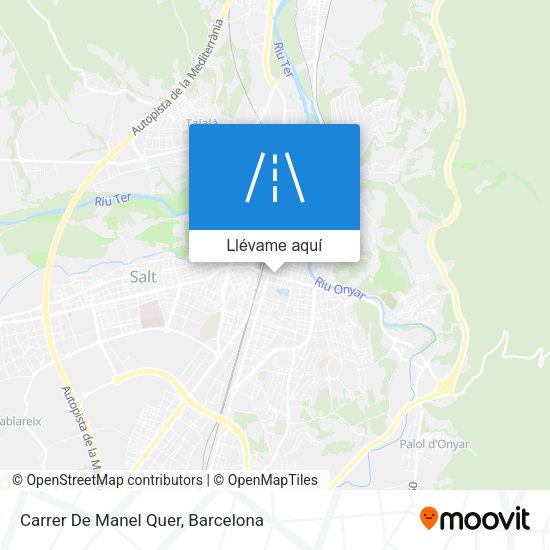 Mapa Carrer De Manel Quer