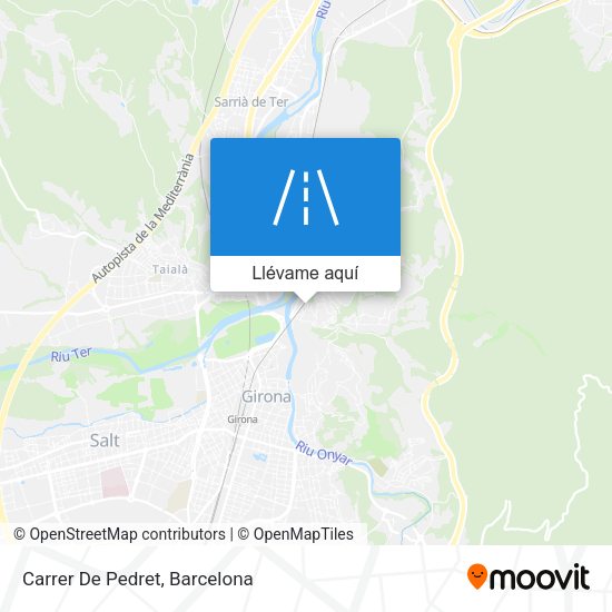 Mapa Carrer De Pedret