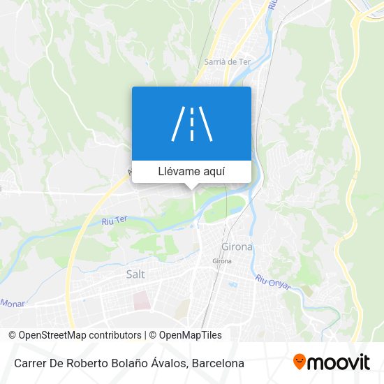 Mapa Carrer De Roberto Bolaño Ávalos