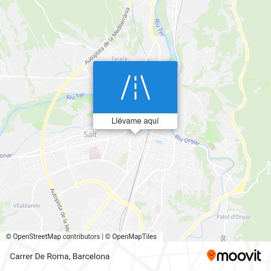 Mapa Carrer De Roma