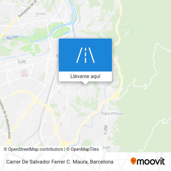 Mapa Carrer De Salvador Ferrer C. Maura