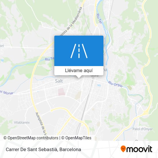 Mapa Carrer De Sant Sebastià