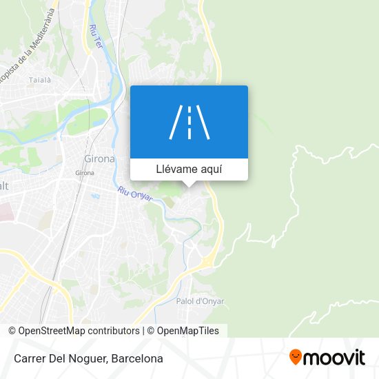 Mapa Carrer Del Noguer