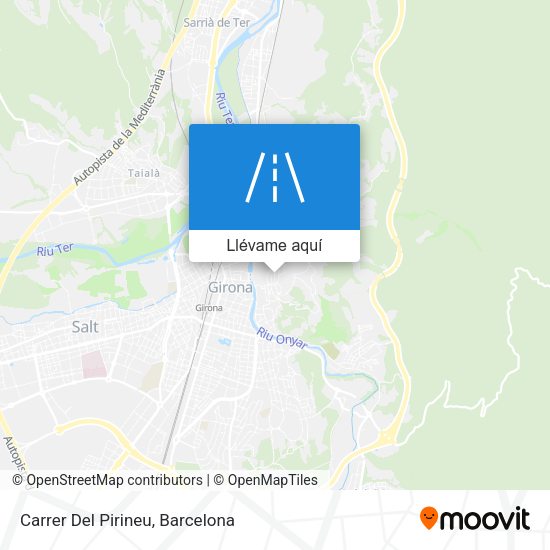 Mapa Carrer Del Pirineu
