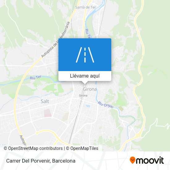 Mapa Carrer Del Porvenir