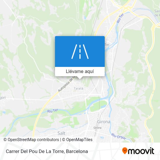 Mapa Carrer Del Pou De La Torre