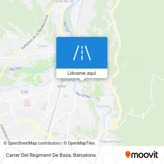 Mapa Carrer Del Regiment De Baza