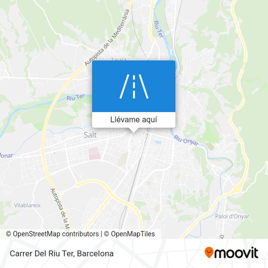 Mapa Carrer Del Riu Ter