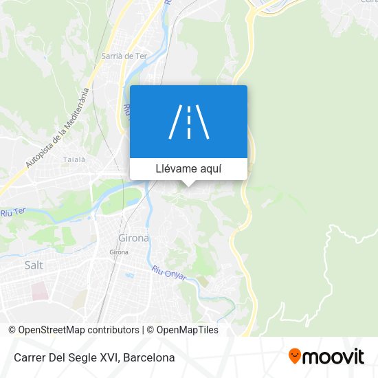 Mapa Carrer Del Segle XVI